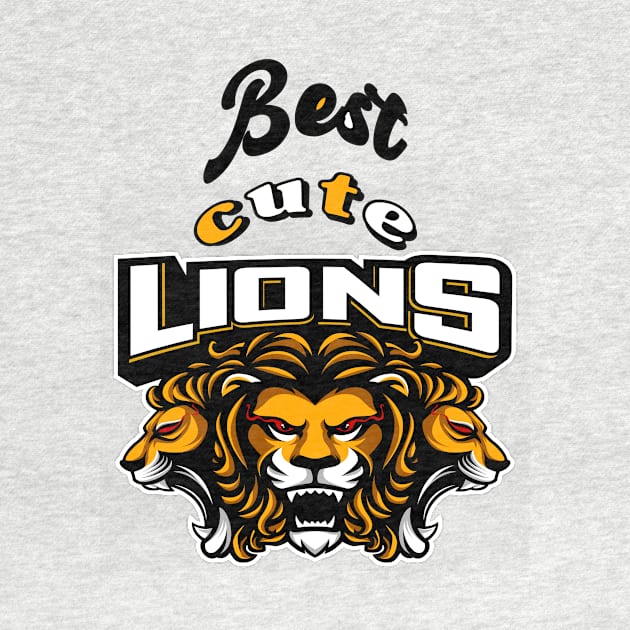 Best cute lions Lover by Officail STORE